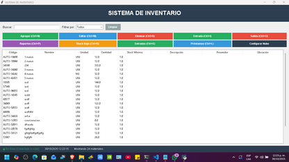 Sistema de Gestión de Inventario en la Nube - Versión Híbrida SQLite y PostgreSQL