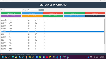 Sistema de Gestión de Inventario en la Nube - Versión Híbrida SQLite y PostgreSQL